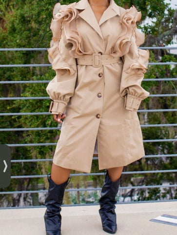 The “Ruffle Me” Trench