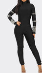 The “Attention Please” Bandge Jumpsuit