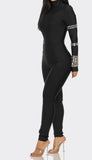 The “Attention Please” Bandge Jumpsuit