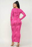 The “Pinking Of You” Midi Dress