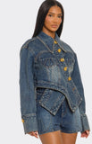 The “Denim Daze” 2 pc Short set