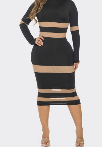 The “Sending Nudes” Midi Dress