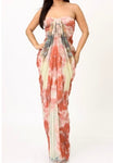 The “Sundaze” Strapless Dress