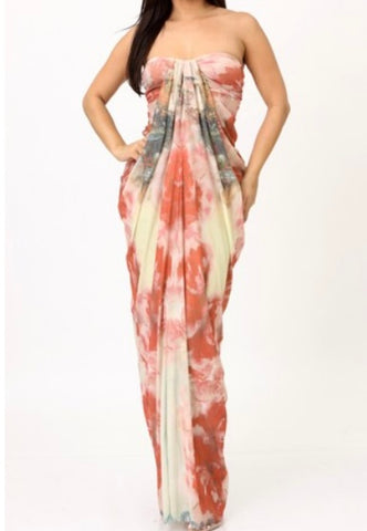 The “Sundaze” Strapless Dress