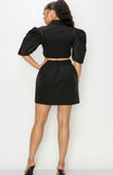 The “Naomi“ Cut Out Blazer Dress